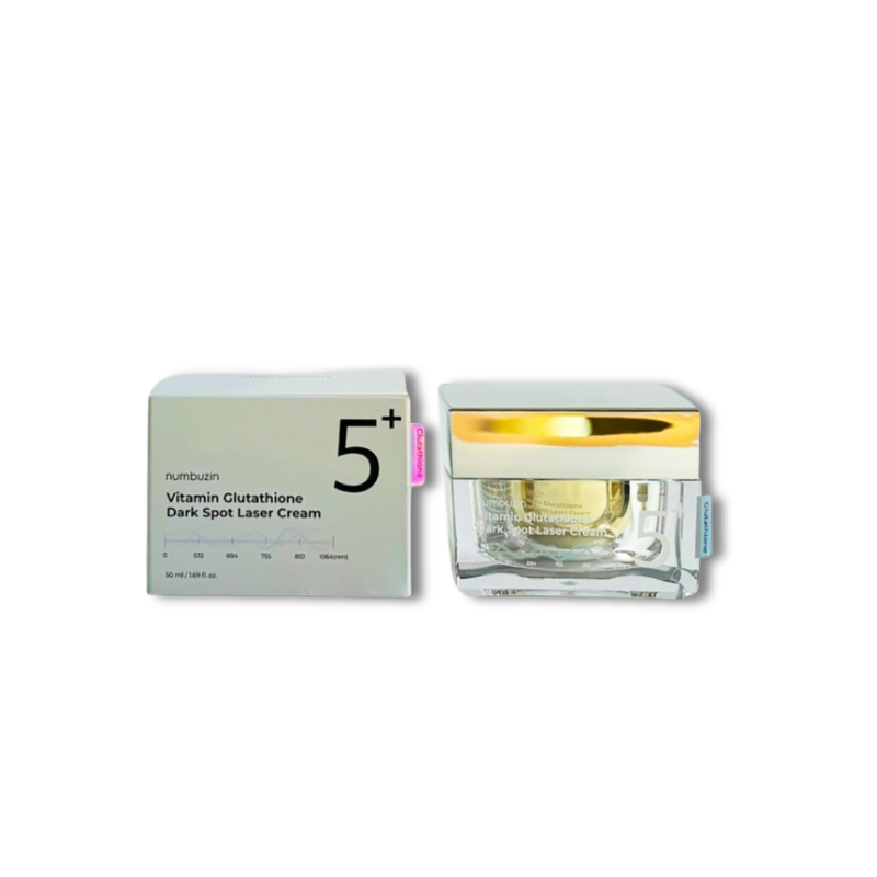Numbuzin No.5+ Vitamin Glutathione Dark Spot Laser Cream - 50ml