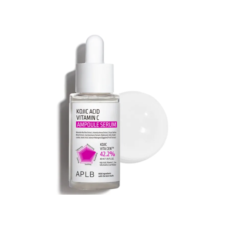 Aplb Kojic Acid Vitamin C Ampoule Serum 40ml