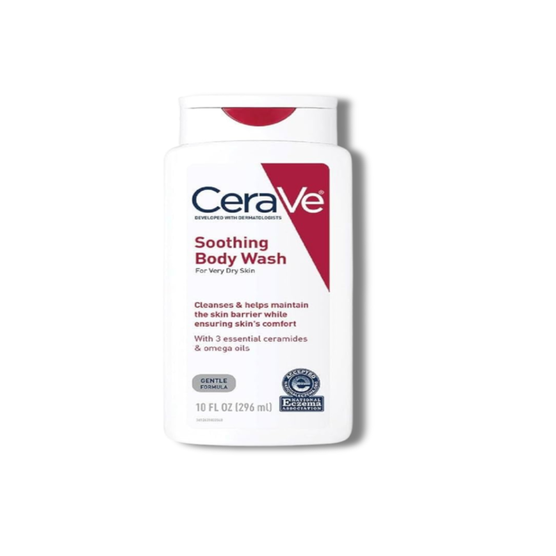 Cerave Soothing Body Wash For Very Dry Skin 296ml