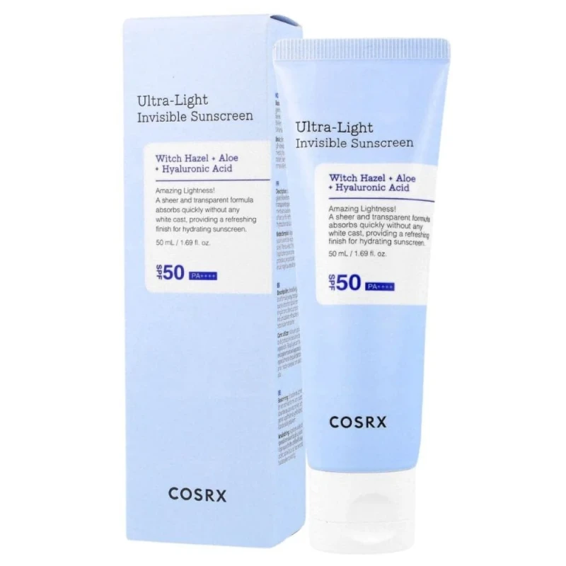 COSRX Ultra-Light Invisible Sunscreen SPF50 PA++++ 50ml