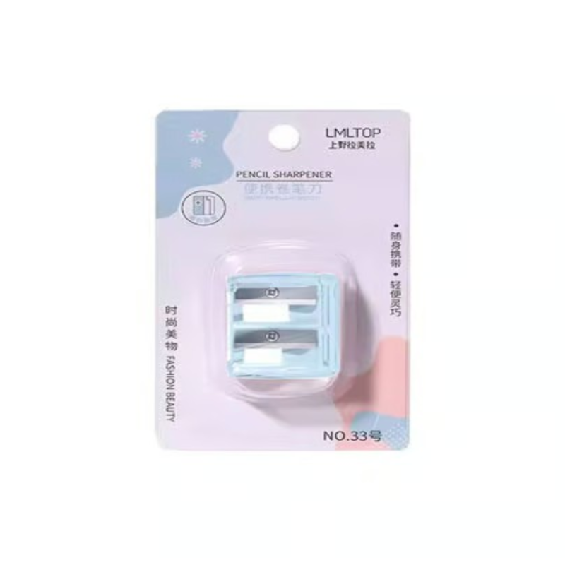 Lmltop Double Hole Lipstick Sharpener