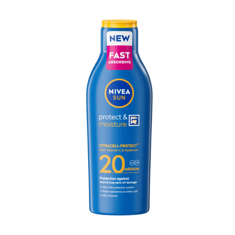 Nivea Sun Protect & Moisture Sun Lotion SPF20 200ml