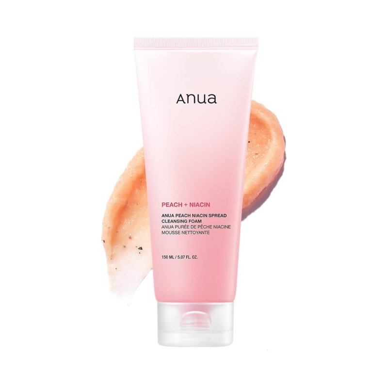 ANUA PEACH NIACIN SPREAD CLEANSING FOAM 150ml
