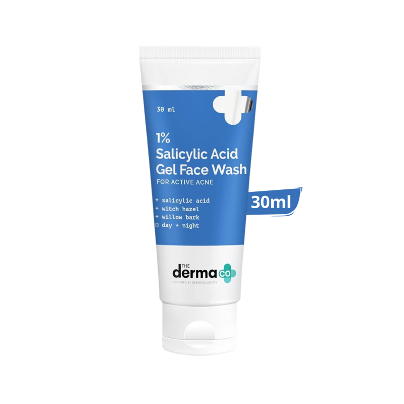 The Derma Co 1% Salicylic Acid Gel Face Wash 30ml