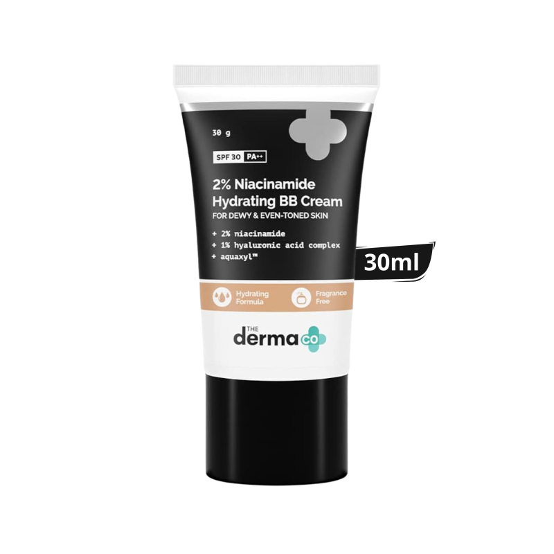 The Derma Co 2% Niacinamide Hydrating BB Cream 30gm