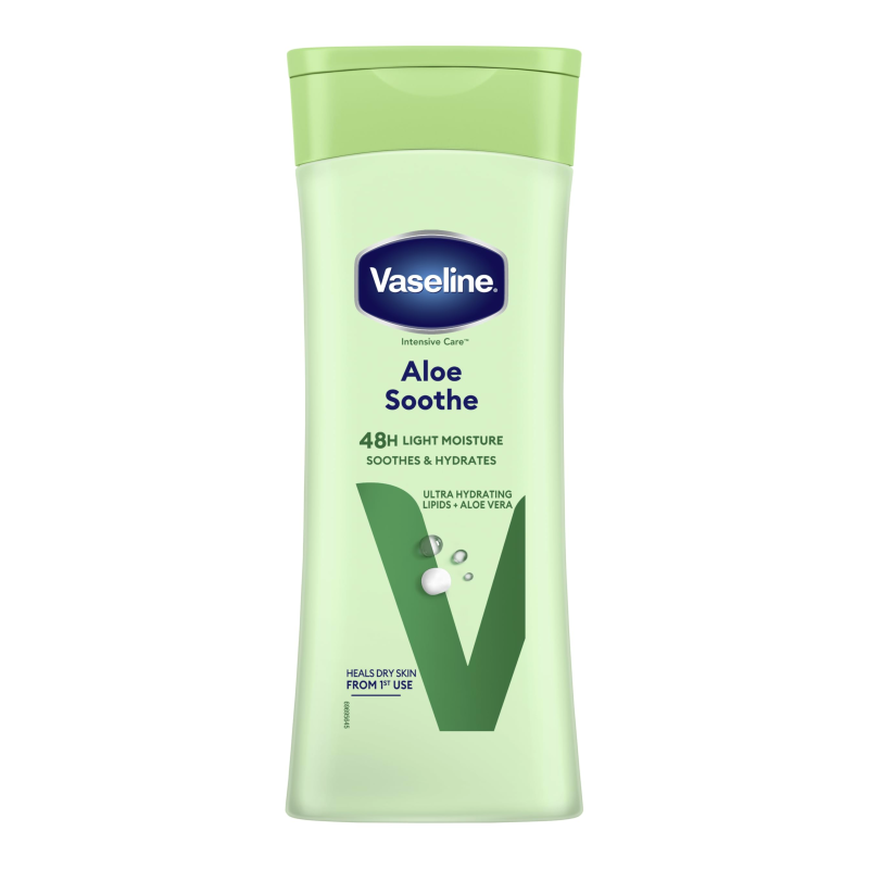 Vaseline Intensive Care Soothing Body Lotion For Dry Skin Aloe 400ml