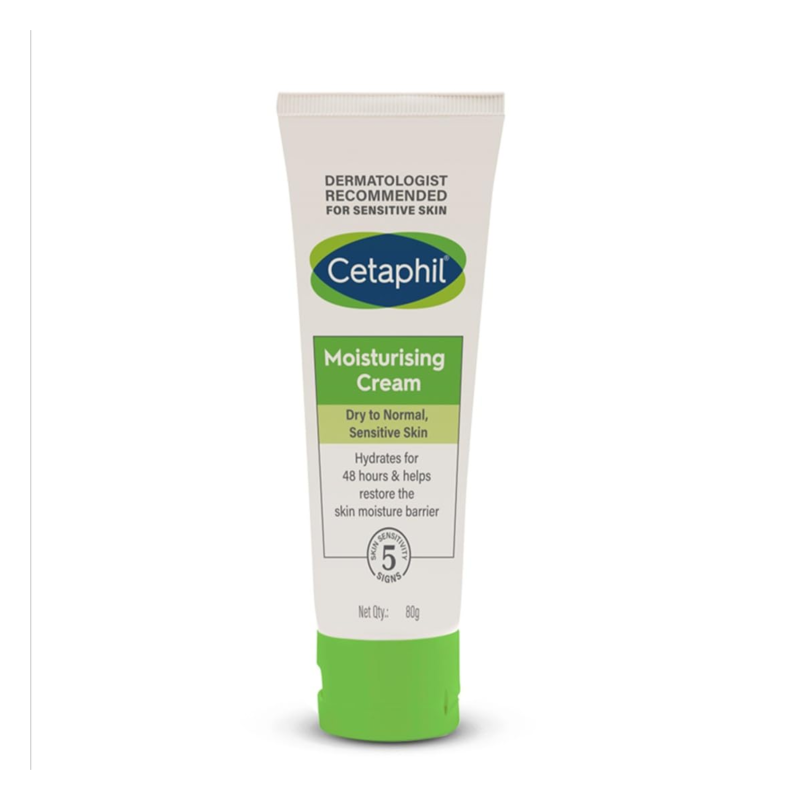 Cetaphil Moisturizing Cream Dry To Normal Sensitive Skin 80g