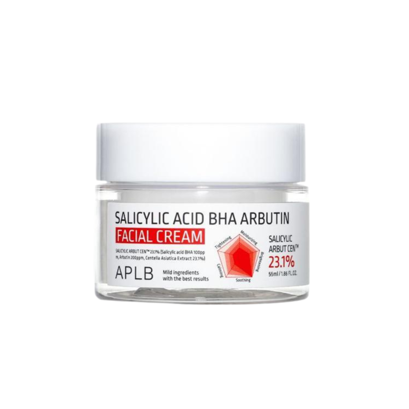 APLB Salicylic Acid BHA Arbutin Facial Cream 55ml