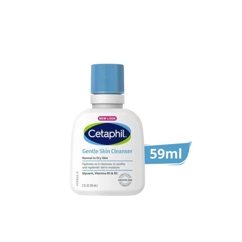Cetaphil Gentle Skin Cleanser Normal to Dry, Sensitive Skin 59ml
