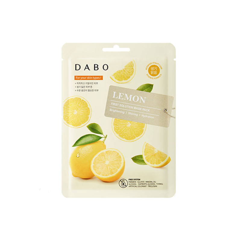 Dabo First Solution Mask Pack LEMON