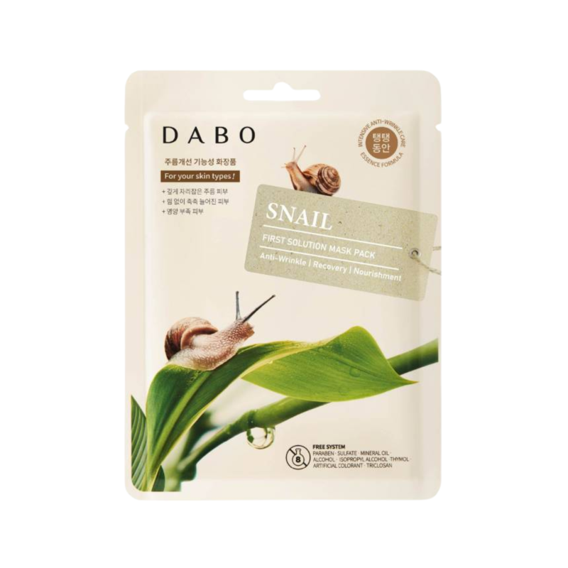 Dabo First Solution Mask Pack Snail Gold