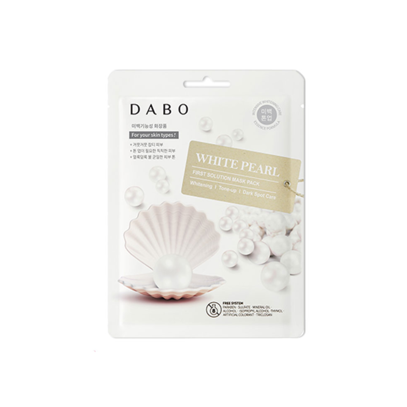 Dabo First Solution Mask Pack White Pearl