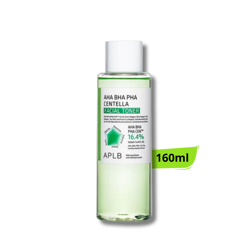 APLB AHA BHA PHA Centella Facial Toner 160ml