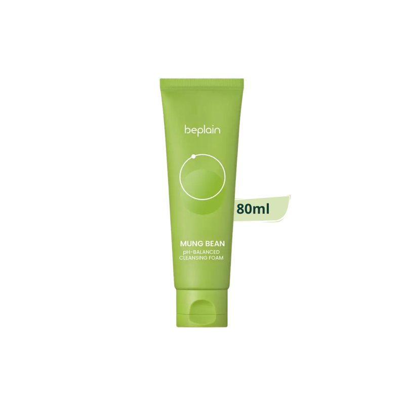 Beplain Mung Bean pH-Balanced Cleansing Foam 80ml