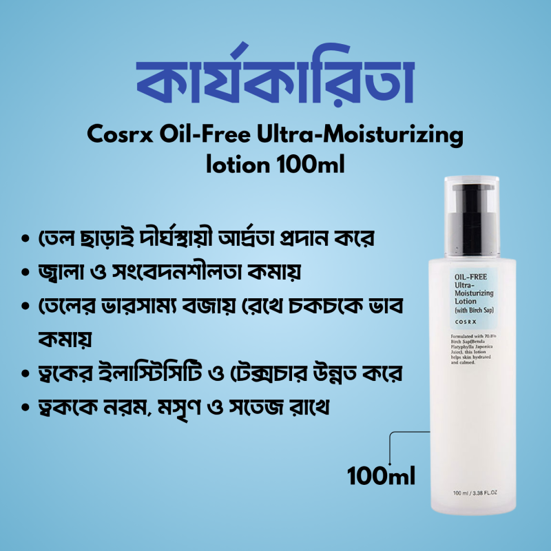 Cosrx Oil-Free Ultra-Moisturizing lotion 100ml