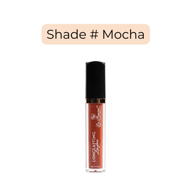 La Femme LongLasting Lip Gloss Shade # Mocha