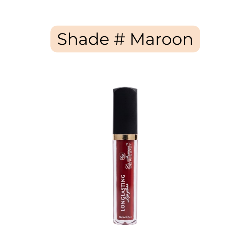 La Femme LongLasting Lip Gloss Shade # Maroon