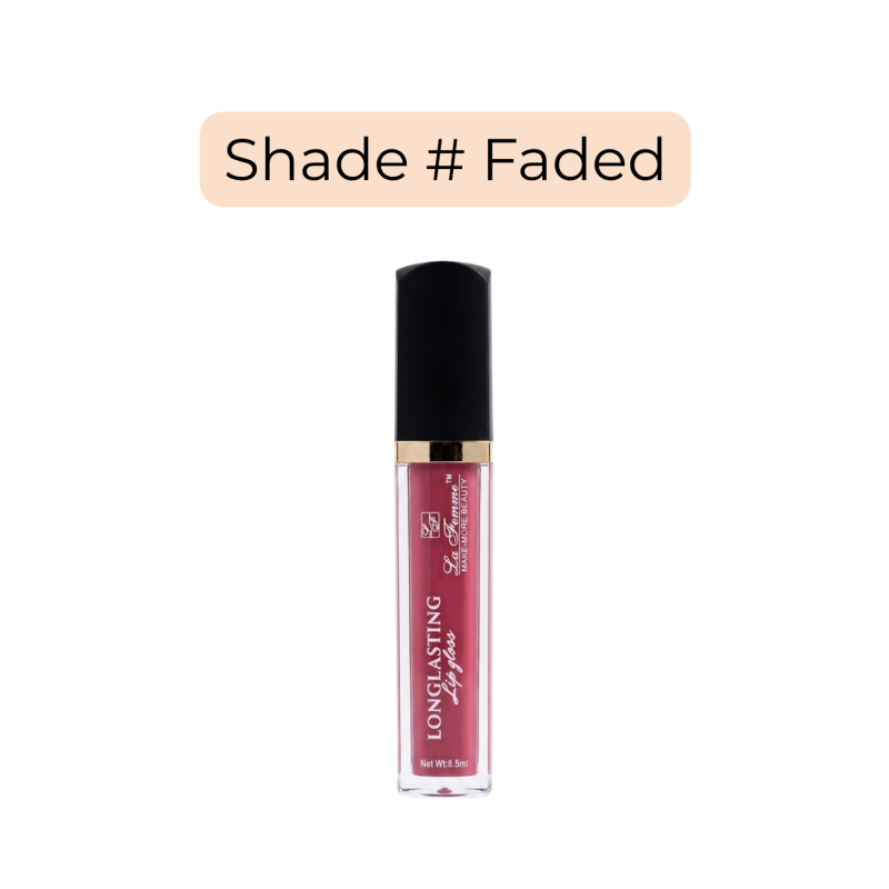 La Femme LongLasting Lip Gloss Shade # Faded