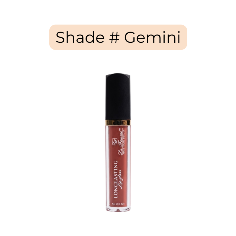La Femme LongLasting Lip Gloss Shade # Gemini