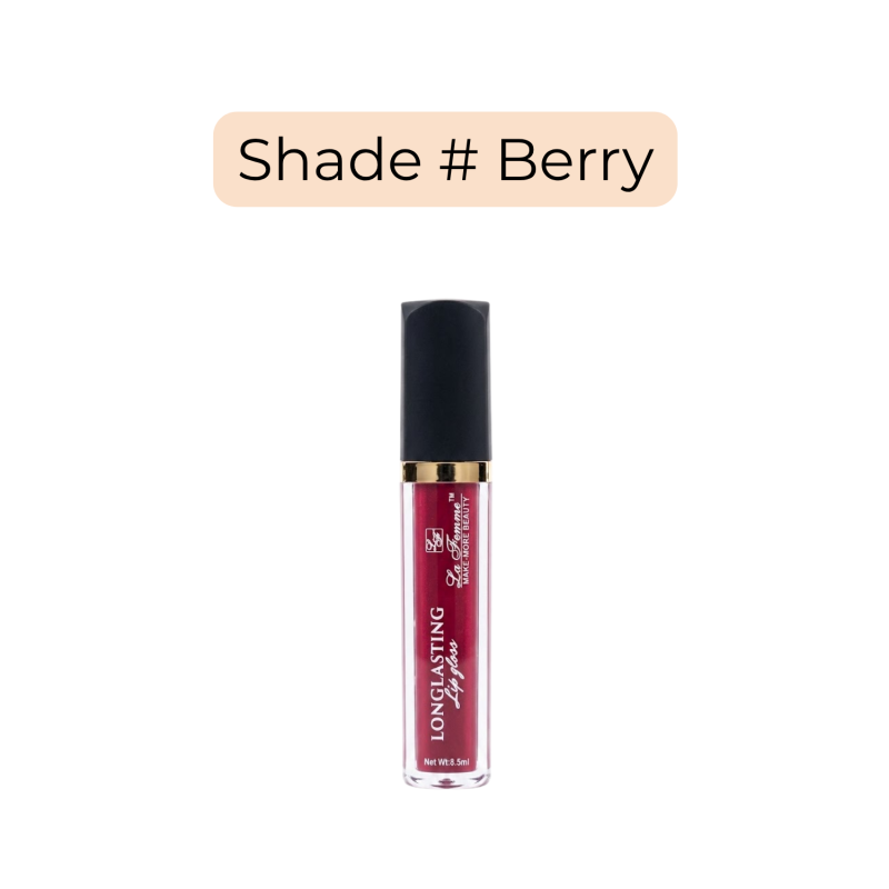 La Femme LongLasting Lip Gloss Shade # Berry