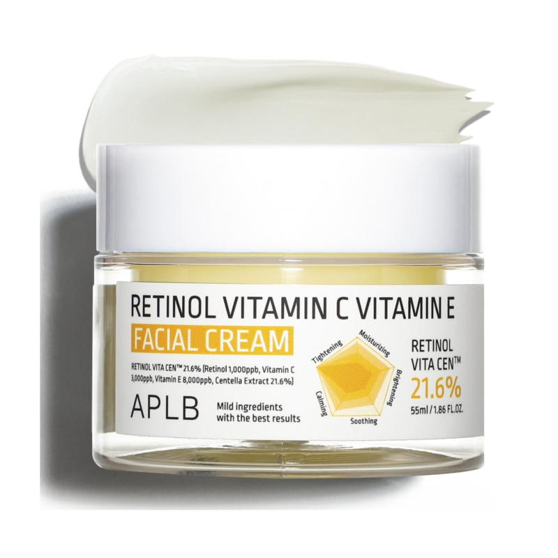 Aplb Retinol Vitamin C Vitamin E Facial Cream 55ml