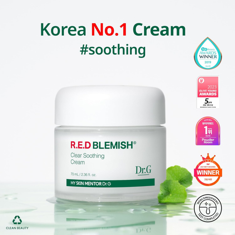Dr. G Red Blemish Clear Soothing Cream 70ml