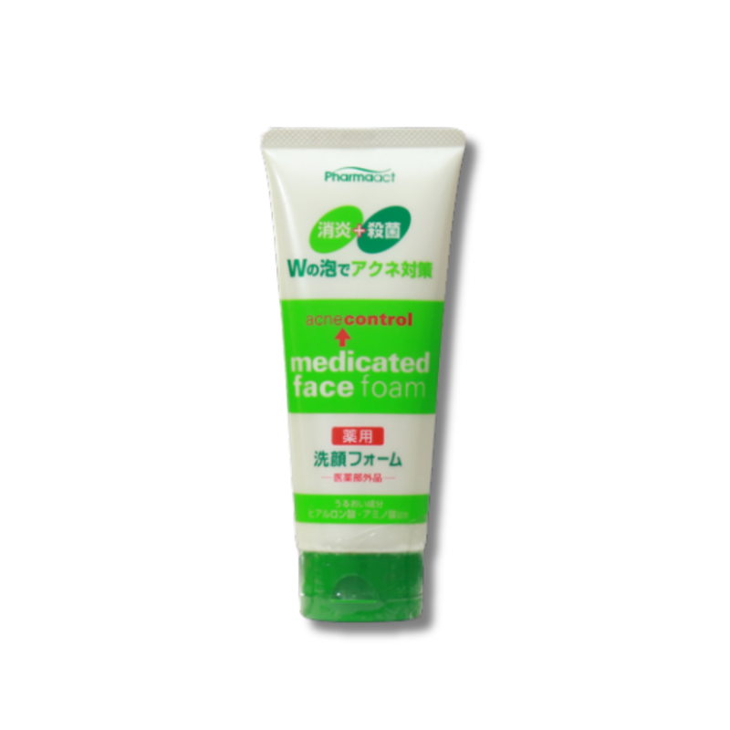 Kumano Yushi Pharmaact Acne Care Medicated Facial Cleansing Foam 130g