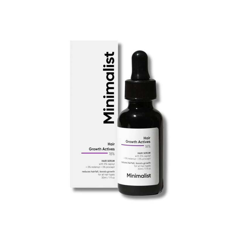 Minimalist Hair Growth Actives 18% Hair Serum (30ml)