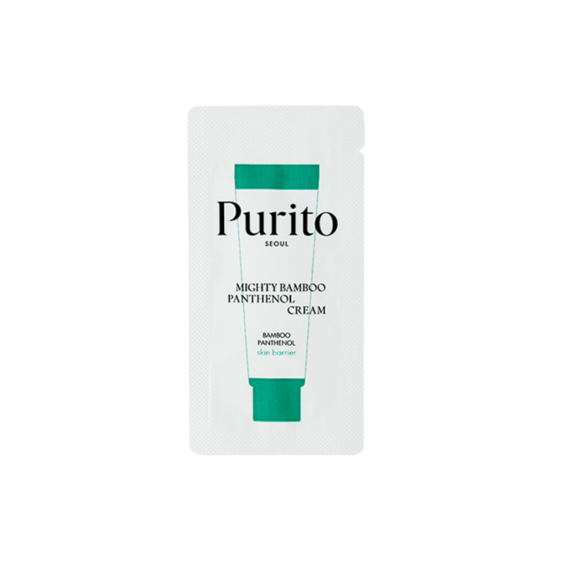 Purito mighty Bamboo Panthenol cream sample pack 1.5ml