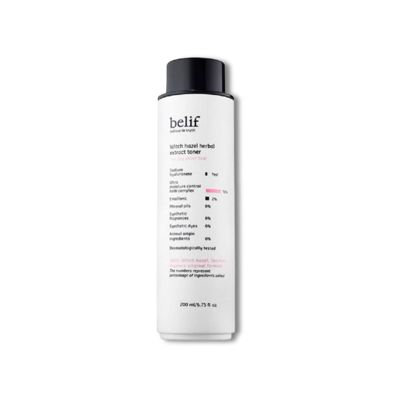 Belif witch hazel herbal extract toner 200ml