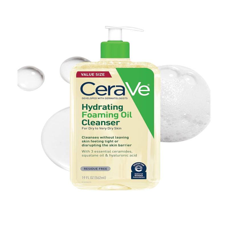 Cerave Hydrating Foaming Oil Cleanser 355ml