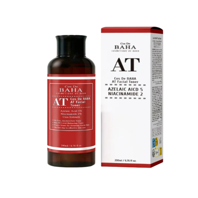 Cos De BAHA Azelaic Acid 5%, Niacinamide 2% Facial Toner AT 200ml