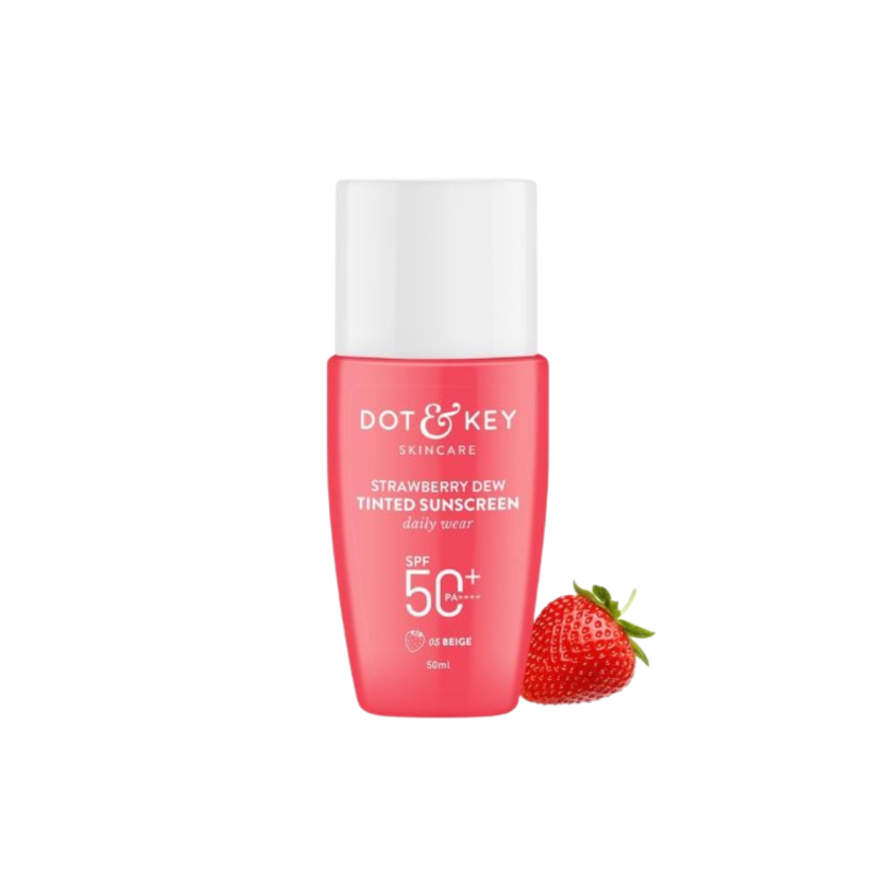 Dot & Key Strawberry Dew Tinted Sunscreen SPF 50+ PA++++- 05 Beige 50ml