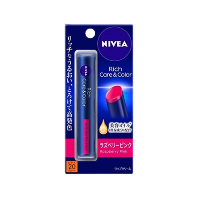 Nivea Rich Care & Color Lip Cream -French Pink 2gm