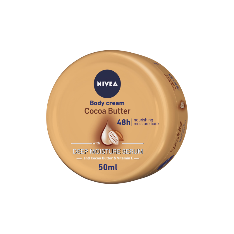 Nivea Cocoa Butter Body Cream For Dry Skin 50ml