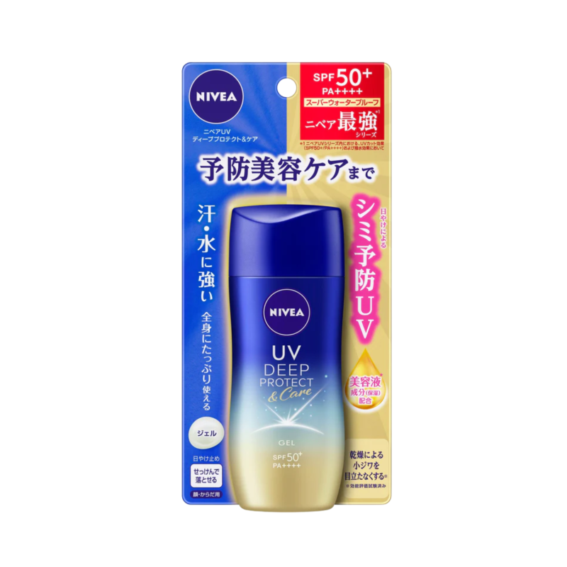 Nivea UV Deep Protect & Care Gel Sunscreen SPF50+ 80gm