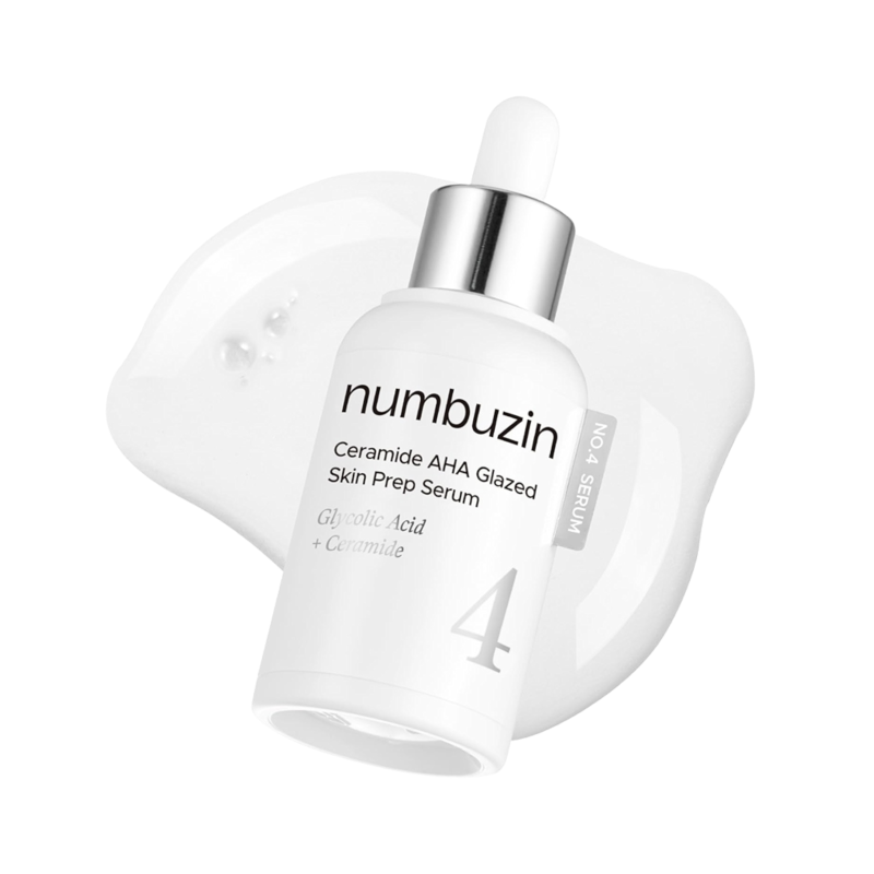 Numbuzin No.4 Ceramide AHA Glazed Skin Prep Serum 30ml