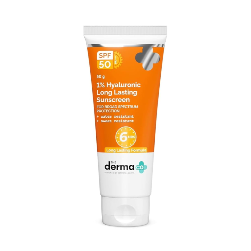 The Derma Co 1% Hyaluronic Long Lasting Sunscreen 50gm