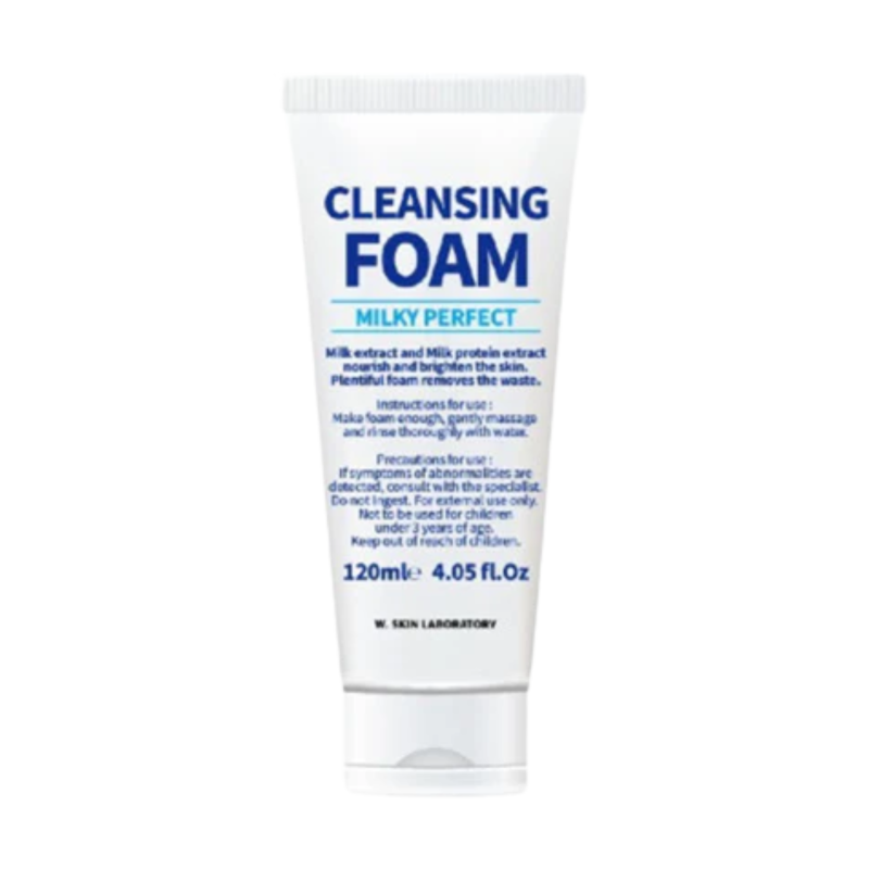 W.Skin Laboratory Milky Perfect Cleansing Foam 120ml