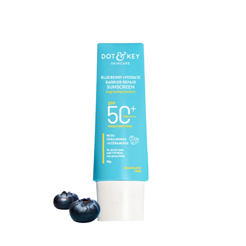 Dot & Key Blueberry Hydrate Barrier Repair Sunscreen SPF 50+ PA++++80gm