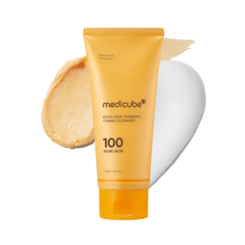 Medicube KOJIC ACID TURMERIC TONING CLEANSER 120g