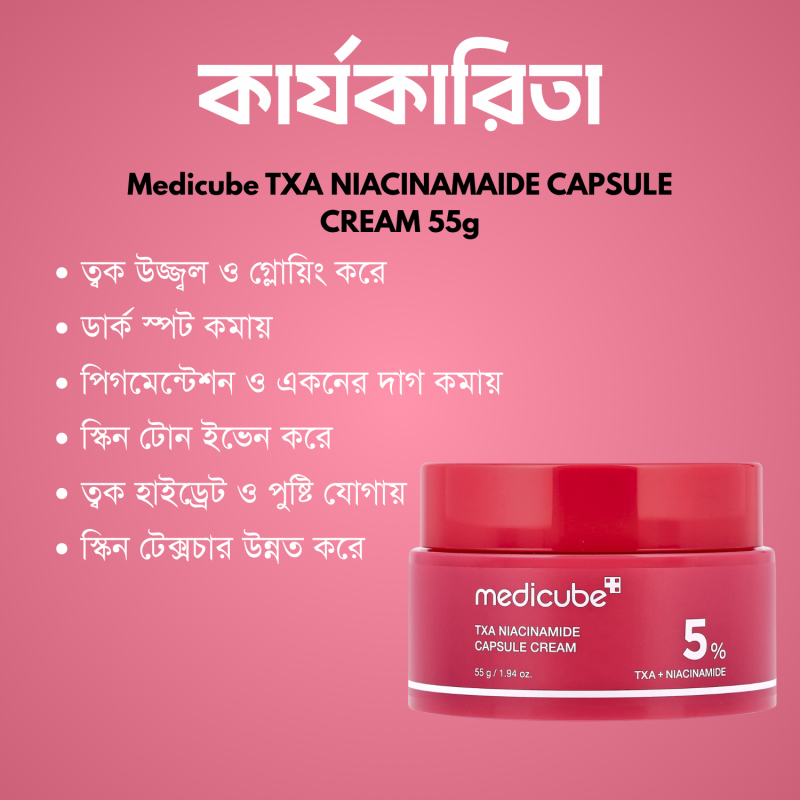 Medicube TXA NIACINAMAIDE CAPSULE CREAM 55g