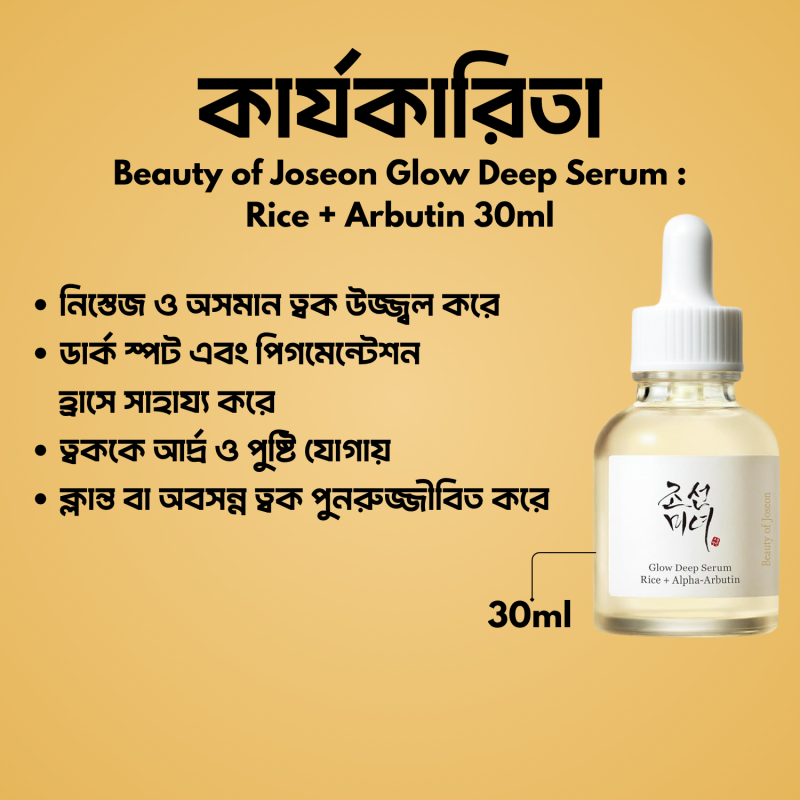 Beauty of Joseon Glow Deep Serum : Rice + Arbutin 30ml