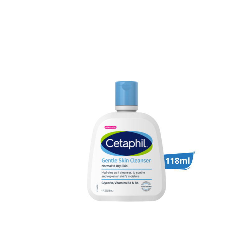 Cetaphil Gentle Skin Cleanser Face & Body All Skin Types - 118ml