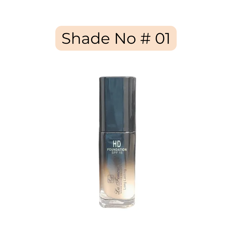 La Femme SPF 15 HD Foundation Natural (01) - 30g