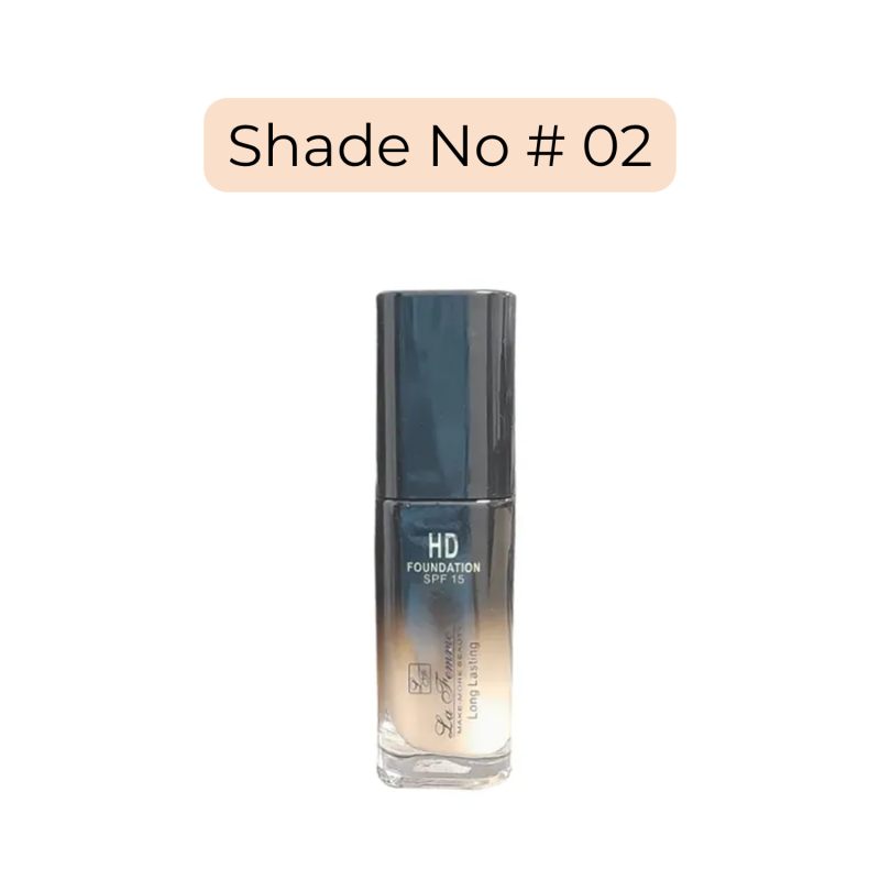 La Femme SPF 15 HD Foundation Soft Beige (02) - 30g