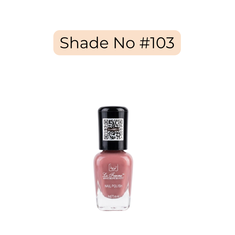 La Femme Nail Polish 4ml Shade 103