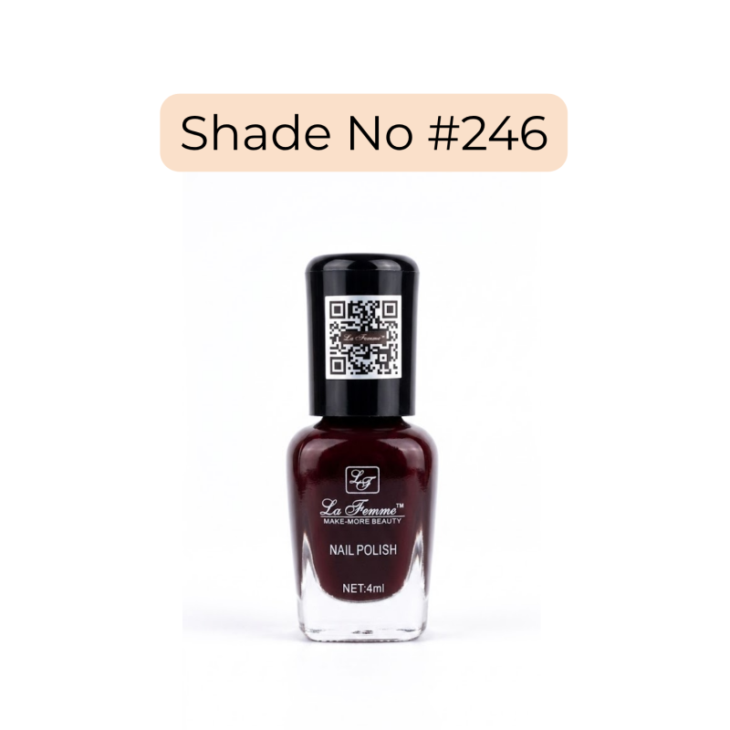 La Femme Nail Polish 4ml Shade 246
