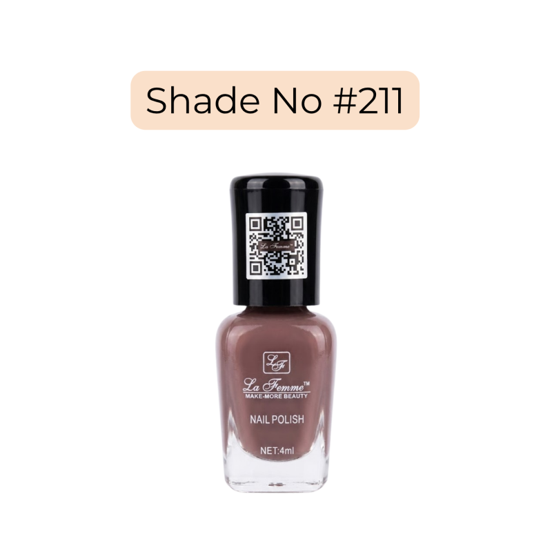 La Femme Nail Polish 4ml Shade 211