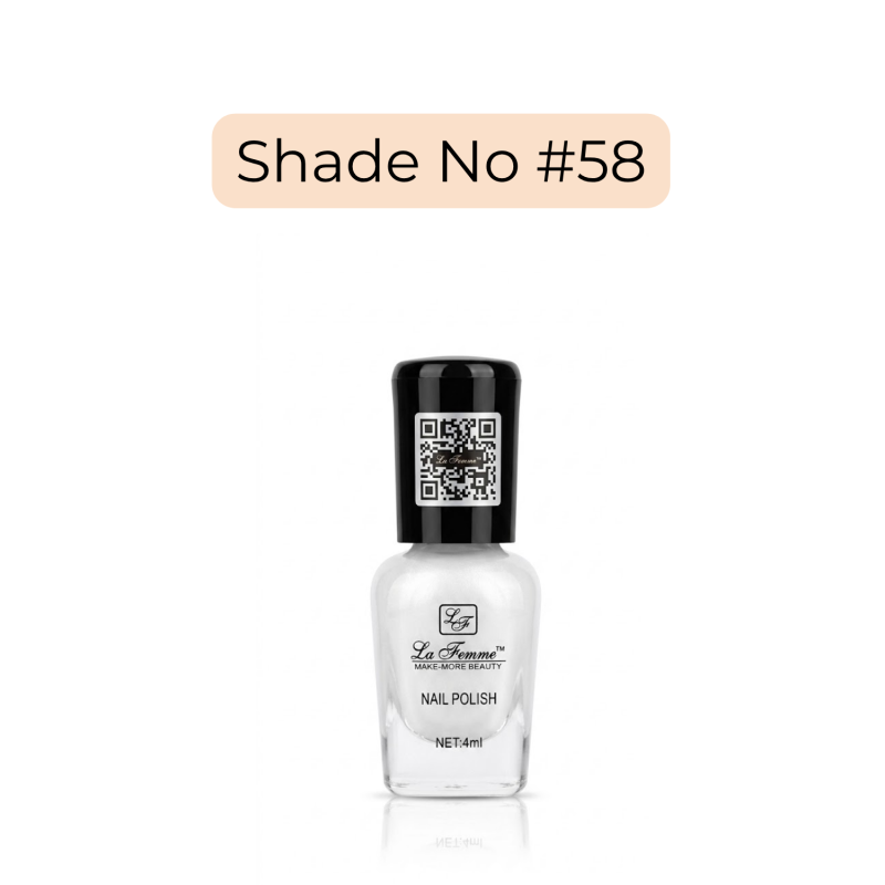 La Femme Nail Polish 4ml Shade 58
